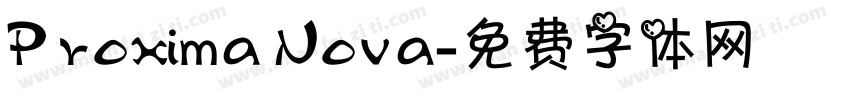 Proxima Nova字体转换